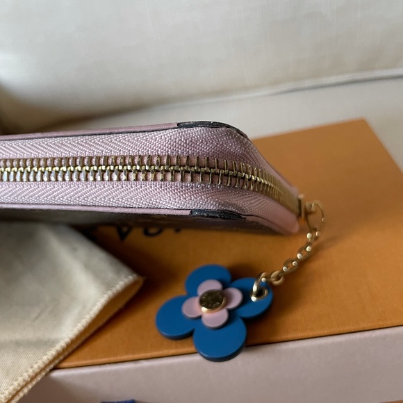 LOUIS VUITTON CLEMENCE WALLET BLOOMING FLOWER - Picture 5 of 16